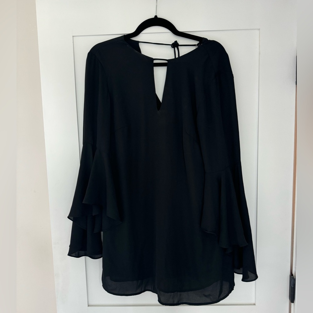 BRAND NEW Vici Olivaceous Tunic Dress with Bell Sleeves
